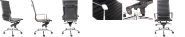 Moe's Home Collection Omega Office Chair High Back Black